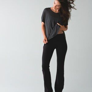 lululemon athletica Black Boot Cut Flare Pants